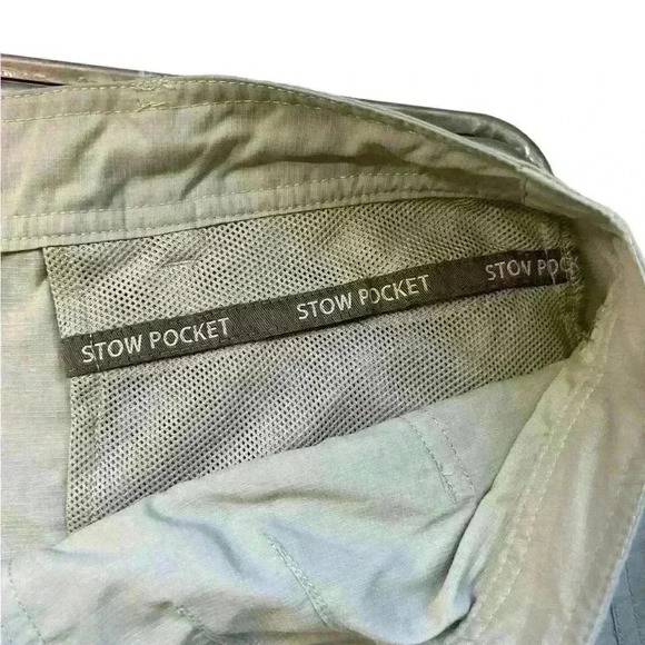 THE NORTH FACE NYLON SHORTS KHAKI WOMEN'S 12 5-11” Inseam Excellent Condition! - Picture 6 of 7